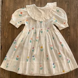 Mom Petit - Vintage Flower Dress - Size 4
